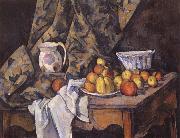 Paul Cezanne, Stilleben with apples and peaches